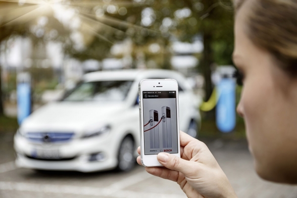 Mercedes-Benz B-Class Electric Drive - aplikacja
