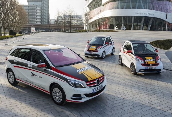 Mercedes-Benz B-Class Electric Drive i smart fortwo electric drive