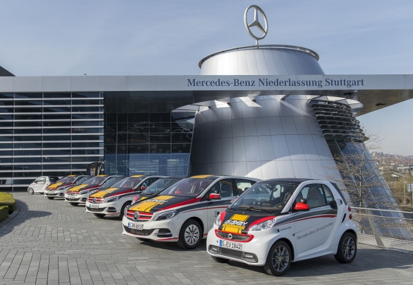 Mercedes-Benz B-Class Electric Drive i smart fortwo electric drive