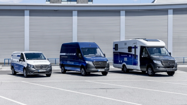 Mercedes-Benz eSprinter (w środku)