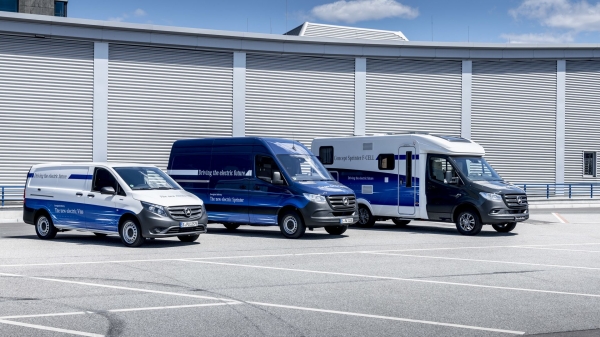 Mercedes-Benz eSprinter (w środku)