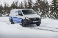 Mercedes-Benz eVito podczas zimowych testów