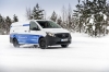 Mercedes-Benz eVito podczas zimowych testów