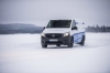 Mercedes-Benz eVito podczas zimowych testów