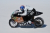 Mission One EV na solnej pustyni Bonneville