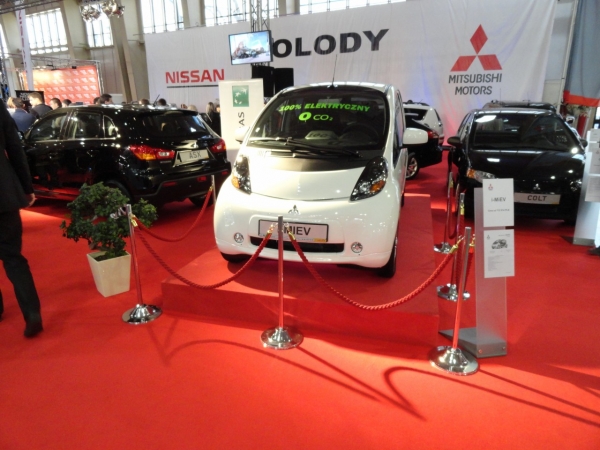 Mitsubishi i-MiEV na targach Poznań Motor Show 2012