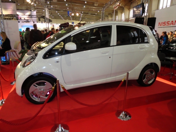 Mitsubishi i-MiEV na targach Poznań Motor Show 2012