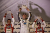 Podium klasy pojazdów elektryczncyh w wyścigu PPIHC 2013