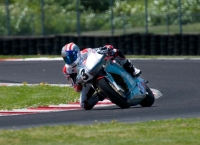 Testy MotoCzysz E1pc na torze Portland International Raceway