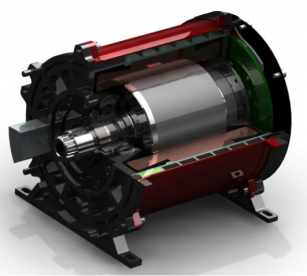 Silnik firmy Brusa na zawody Formula Student 2014