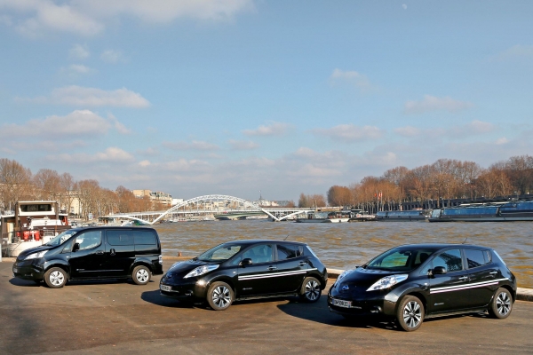 Nissan e-NV200 i Leaf