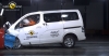 Nissan e-NV200 Evalia w testach zderzeniowych Euro NCAP