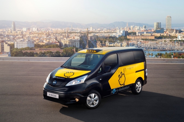 Nissan e-NV200 taxi
