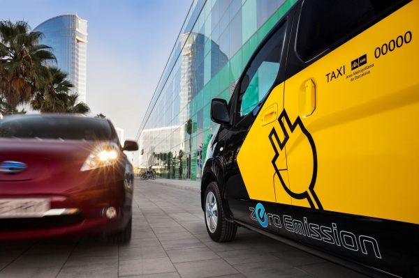 Nissan e-NV200 taxi