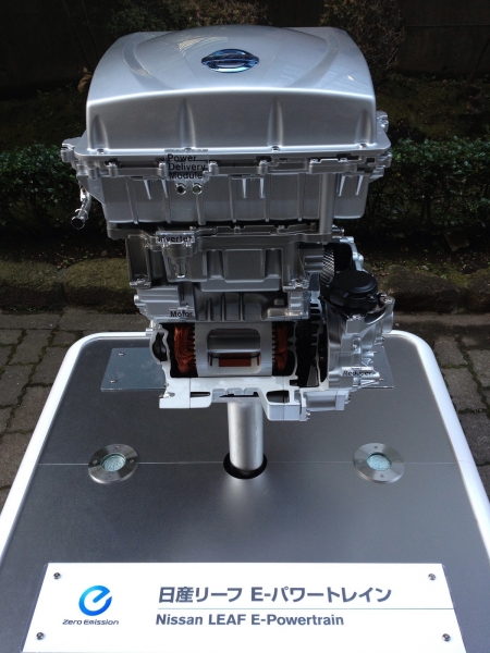 Nissan Leaf 2013 - napęd trakcyjny