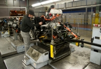 Produkcja Nissana Leaf 2013 w zakładzie w Sunderland