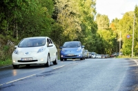 Parada 399 aut elektrycznych w Norwegii