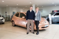 Wyjątkowy Nissan Leaf ze sporym zapasem miedziaków