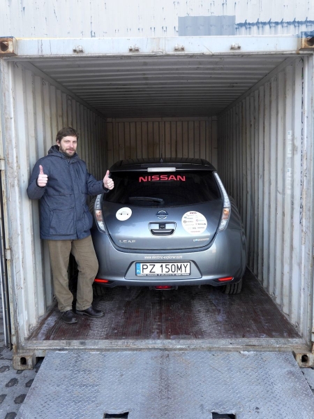 Nissan Leaf - wyprawa przez Afrykę Arkadego Fiedlera