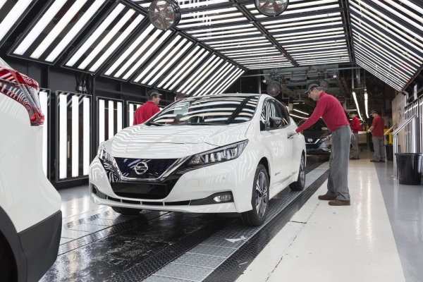 Nissan Leaf 2018 - produkcja w Sunderland w Wielkiej Brytanii
