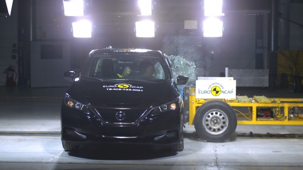 Nissan Leaf 2018 - test zderzeniowy Euro NCAP
