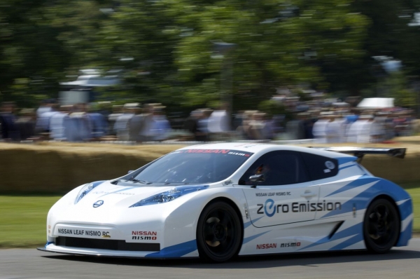 Nissan Leaf Nismo RC na Festiwalu Prędkości w Goodwood