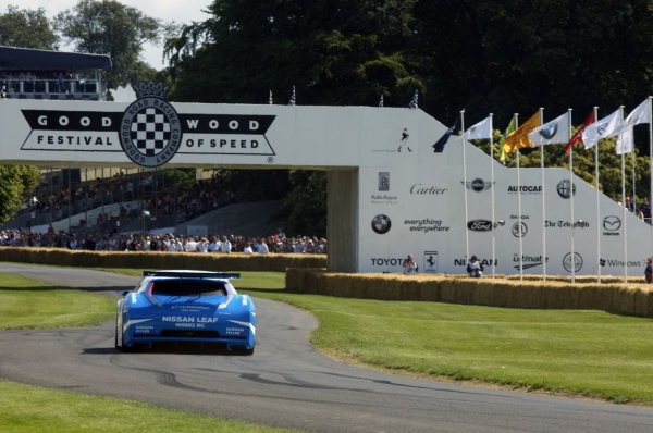 Nissan Leaf Nismo RC na Festiwalu Prędkości w Goodwood
