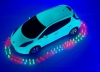Nissan Leaf z powłoką glow-in-the-dark