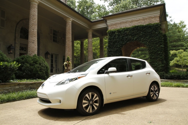 Nissan Leaf z powłoką Ultra-Ever Dry