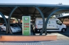 Nissan NV400 w roli mobilnej szybkiej ładowarki CHAdeMO