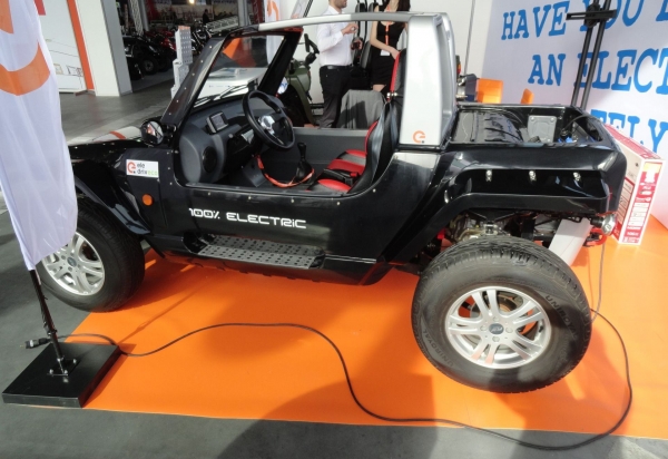 Ele-DriveCo eBuggy na wystawie Poznań Motor Show 2015