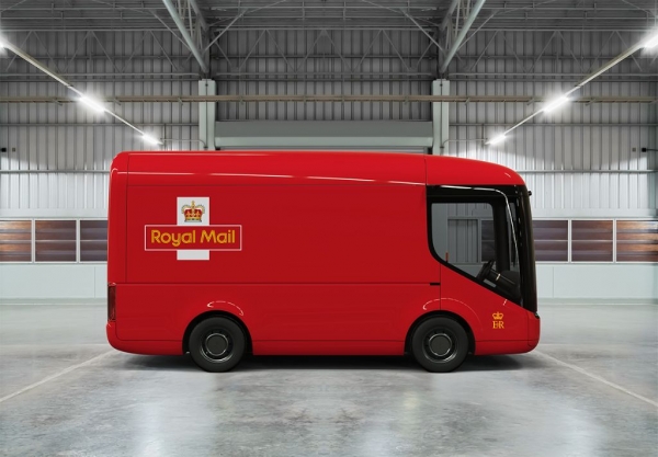 Pojazd elektryczny firmy Arrival dla Royal Mail