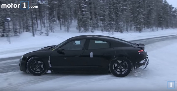 Porsche Mission E - wersja prototypowa