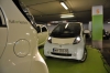 Mitsubishi i-MiEV w punkcie ładowania firmy e+