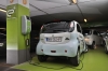 Mitsubishi i-MiEV w punkcie ładowania firmy e+