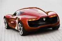 Renault DeZir podczas jazdy