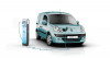 Renault Kangoo Z.E. obok punktu ładowania RWE