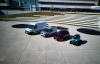 od lewej: Renault Master Z.E., Renault Kangoo Z.E., Renault Zoe Commercial i Renault Twizy Cargo