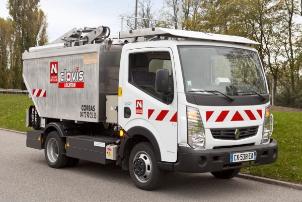 Renault Maxity Electric - elektryczna śmieciarka