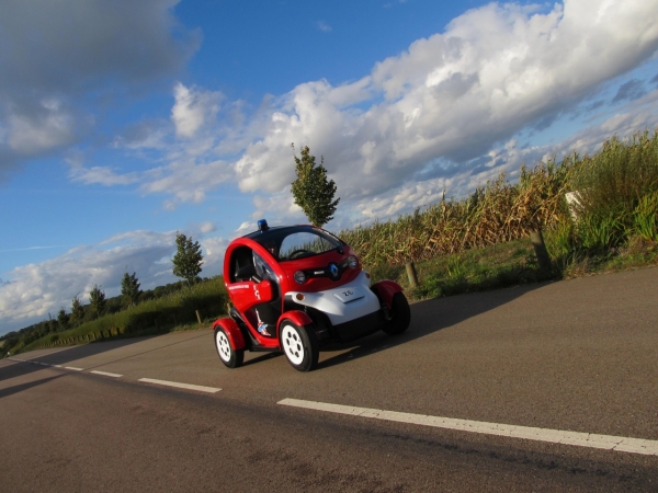 Renault Twizy - wersja prototypowa dla straży pożarnej