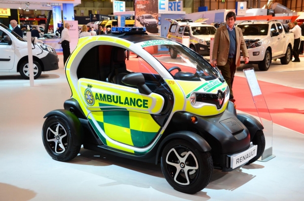 Renault Twizy Cargo - ambulans