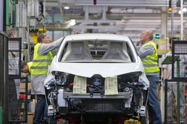 produkcja Renault Zoe w zakładzie we Flins we Francji