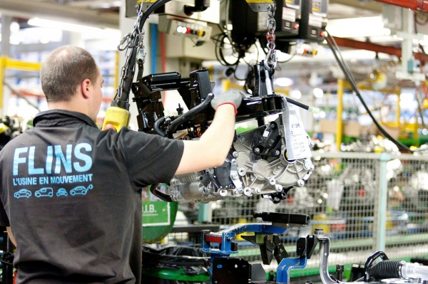 produkcja Renault Zoe w zakładzie we Flins we Francji