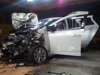 Nagranie z testu zderzeniowego Renault Zoe