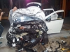 Renault Zoe podczas testu zderzeniowego