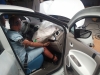 Renault Zoe podczas testu zderzeniowego