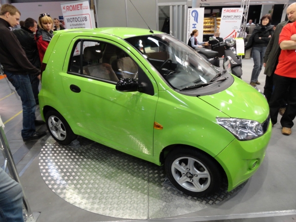 Romet 4E na targach Poznań Motor Show 2012