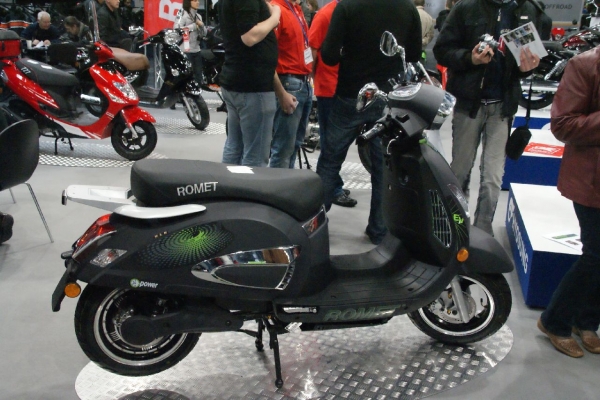 Romet EV1 na targach Poznań Motor Show 2012
