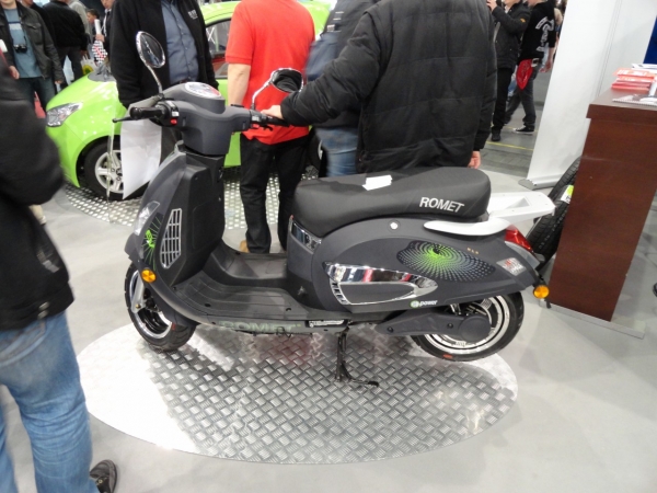 Romet EV1 na targach Poznań Motor Show 2012