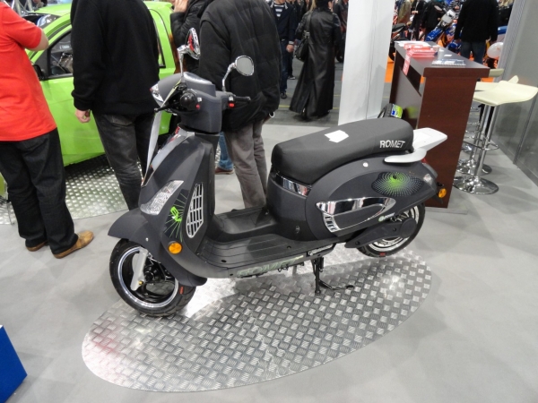 Romet EV1 na targach Poznań Motor Show 2012
